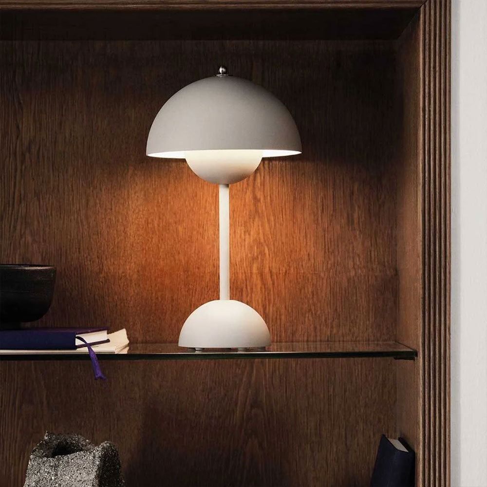 Classic Cordless Mushroom Table Lamp